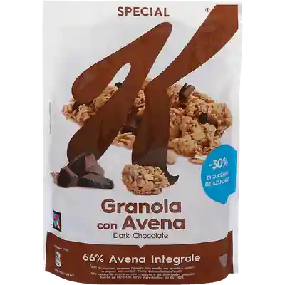 Foto del envase de Cereales Special K Granola Dark Choco 320 gr.