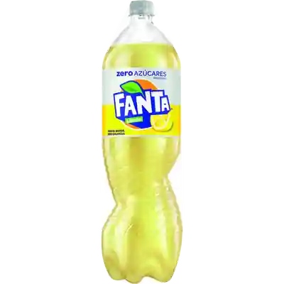 Foto del envase de Fanta de limón Zero botella 2 l.
