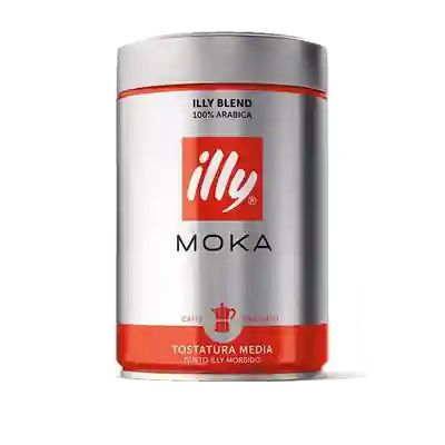 Foto del envase de Illy café molido moka tueste claro 250 g