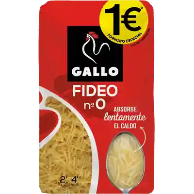 Foto del envase de Fideo 400 g