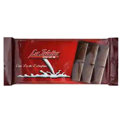 Foto del envase de La Isleña tableta de chocolate con leche extrafino 150 g