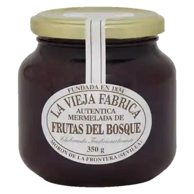 Foto del envase de Mermelada de frutas del bosque La Vieja Fábrica sin gluten 350 g.