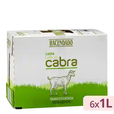 Package photo of Leche semidesnatada de cabra Hacendado