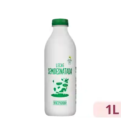 Package photo of Leche semidesnatada fresca Hacendado